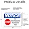 Signmission No Trespassing Residents Only Sign, Vinyl Decal, 14in W x 10in L, 2PK OS-2PACK-NS-D-1014-L-14985 - alternate 3